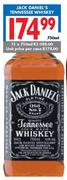 Jack Daniel's Tennessee Whiskey-12 x 750ml