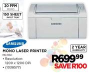 Samsung Mono Laser Printer-ML2160