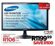 Samsung 20" LED Monitor-SA300B
