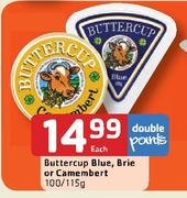 Buttercup Blue,Brie Or Camembert-100/115g Each