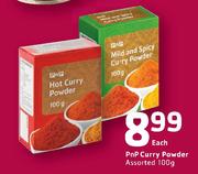 PnP Curry Powder Assorted-100g Each