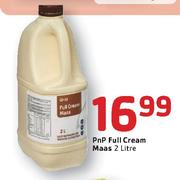 PnP Full Cream Maas-2L
