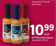 PnP Peri-Peri Sauce Assorted-125ml Each