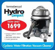 Bennett Read Hydro Compact Cyclonic Water Filtration Vacuum Cleaner