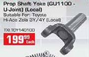 Prop Shaft Yoke (GU1100-U-Joint)(LOcal)-Each