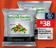 Nature's Garden Mixed Vegetables - 2 x 1kg