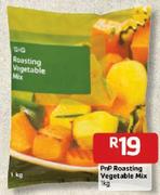 PnP Roasting Vegetable Mix - 1kg