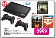 PS3 12GB Resistance Trilogy Bundle-Per Bundle