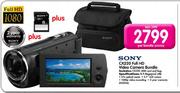 Sony CX220 Full HD Video Camera Bundle-Per Bundle