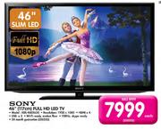 Sony 46"(117cm) Full HD LED TV-Each