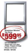 Duro Aluminium Window Top Hung Each