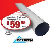 Marley Vynadeep Socketed Downpipe-3m Each