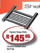 Shelca Oyster Soap Dish-SO7198 Each