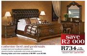 Catherine Bed And Pedestals