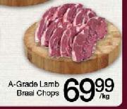 A-Grade Lamb Braai Chops-Per Kg