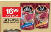 All Gold Paste Sauce Assorted-405g Each