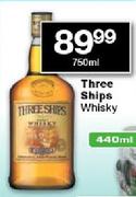 Three Ships Whisky-750ml