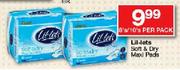 Lil-Lets Soft & Dry Maxi Pads-8's/10's Per Pack