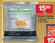 Nature's Garden Frozen Traditional/Ovenbake Chips-1kg Each