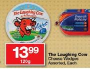The Laughing Cow Cheese Wedges Assorted-120g Each