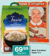 Aunt Caroline/Tasia Rice 10Kg-Each