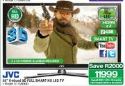 JVC 55"(140cm) 3D Full Smart HD LED TV(LT-55N900)