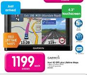 Garmin Nuvi 42 GPS Plus Lifetime Maps-Each