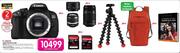 Canon 650D Ultimate Bundle Plus Water Resistant Backpack-Per Bundle