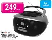 Sinotec Portable CD Radio-Each