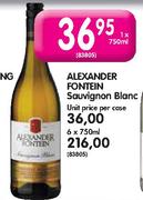 Alexander Fontein Sauvignon Blanc-6X750ml
