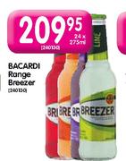 Bacardi Range Breezer-24X275ml