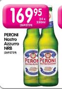 Peroni Nastro Azzuro NRB-24X330ml