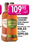 Southern Comfort Lime Liqueur Whisky-1X750ml