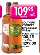 Southern Comfort Lime Liqueur Whisky-12X750ml