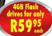 Flash Drives-4GB Each