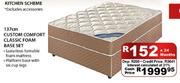 Custom Comfort Classic Foam Base Set-137cm