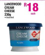 Lancewood Cream Cheese Assorted-230g Each