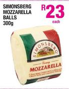 Simonsberg Mozzarella Balls-300g Each