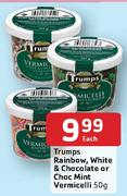 Trups Rainbow, White & Chocolate Or Choc Mint Vermicelli-50g Each