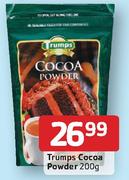 Trumps Cocoa Powder-200gm Each