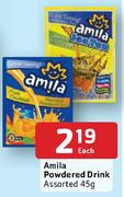 Amila Powdered Drink Assorted-45gm Each
