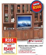 Mexico MKII 3 Piece Wall Unit