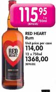 Red Heart Rum-Unit Price Per Case 