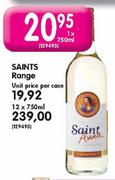 Saints Range-Unit Price Per Case 