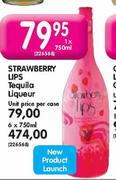 Strawberry Lips Tequila Liqueur-Unti Price Per Case 
