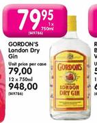 Gordon's London Dry Gin-Unit Price Per Case
