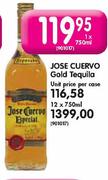 Jose Cuervo Gold Tequila-1 x 750ml