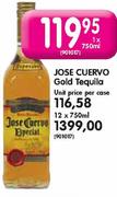 Jose Cuervo Gold Tequila-Unit Price Per Case 