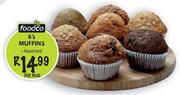 Foodco Muffins-6's Per Pack