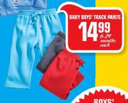 Baby Boy's Track Pants(6-24 Months)-Each